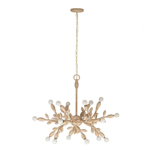 Kalco - 527056WIV - 18 Light Chandelier - Branche - Warm Ivory