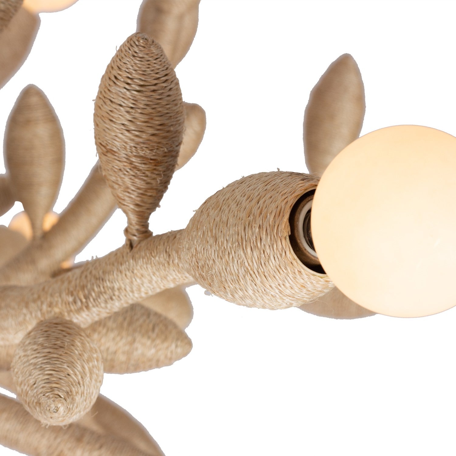 Kalco - 527056WIV - 18 Light Chandelier - Branche - Warm Ivory