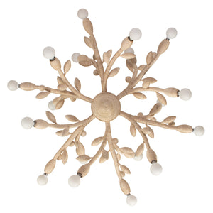 Kalco - 527056WIV - 18 Light Chandelier - Branche - Warm Ivory