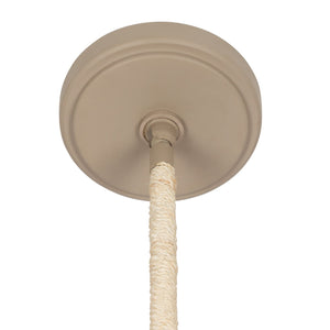 Kalco - 527155JT - Six Light Pendant - Coaxial - Jute