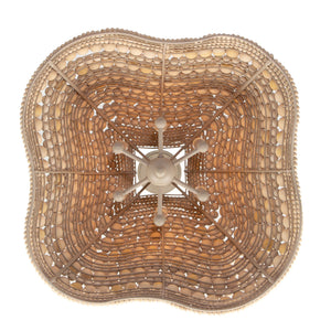 Kalco - 527155JT - Six Light Pendant - Coaxial - Jute