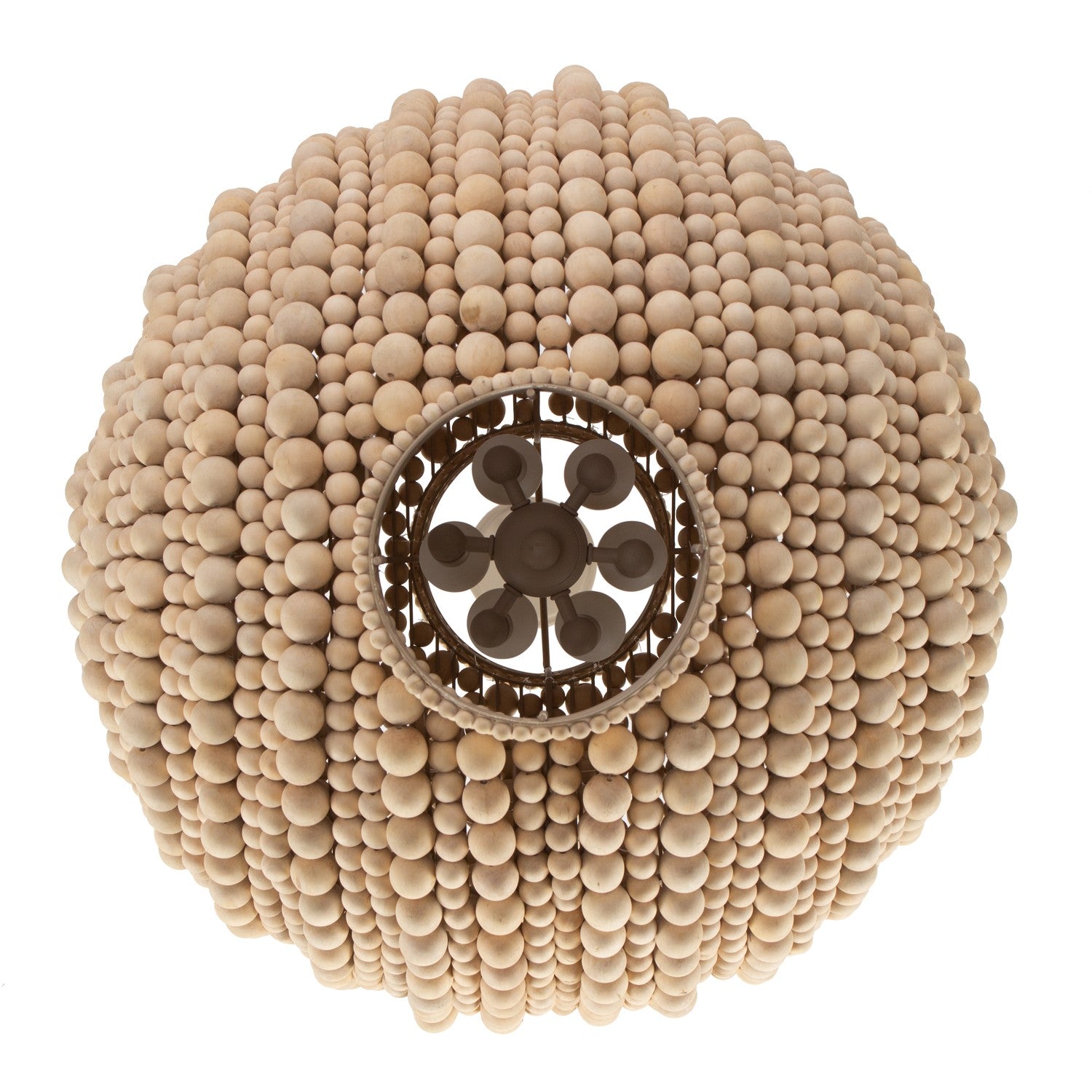 Kalco - 527156JT - Six Light Pendant - Coaxial - Jute