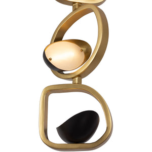 Kalco - 527211BGZ - LED Pendant - Onyx - Brushed Gold/Satin Bronze