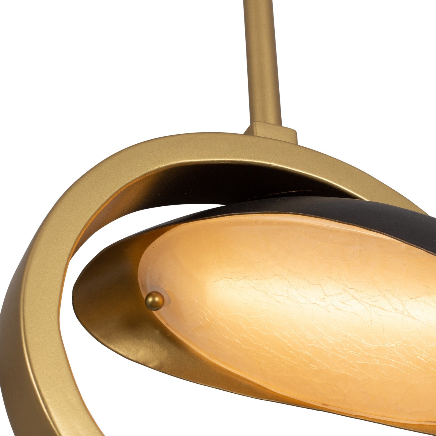 Kalco - 527211BGZ - LED Pendant - Onyx - Brushed Gold/Satin Bronze