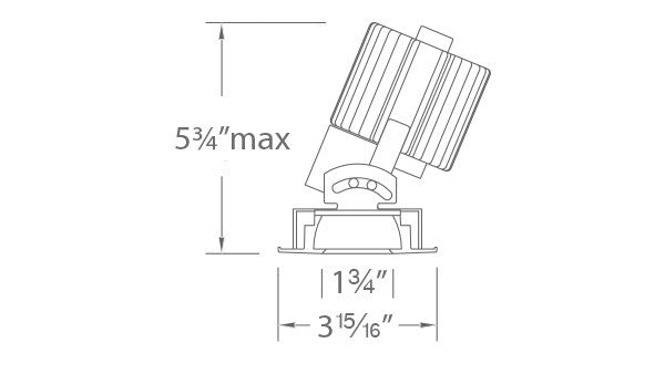 W.A.C. Lighting - R2RPT-NTWB-CB - LED Pinhole Trim - Volta - Copper Bronze