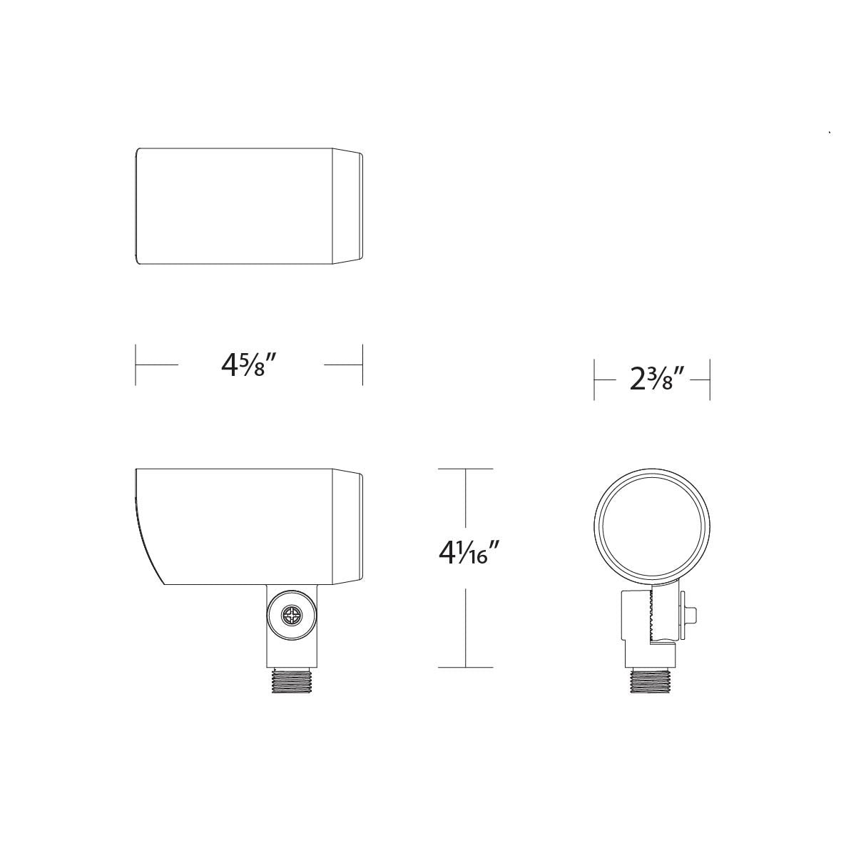 W.A.C. Lighting - LC-253205-FCS-BZ - LED Accent Light - Ltd Landscape - Bronze
