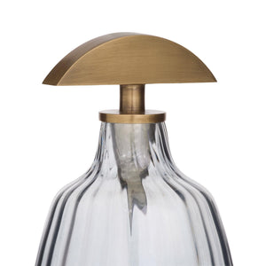 Arteriors - ARI22 - Decanters, Set of 3 - Karis - Blue Smoke Luster