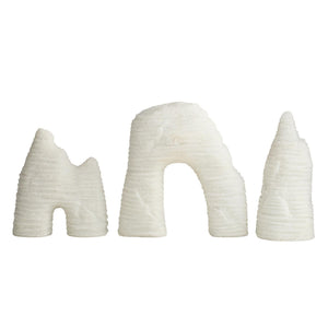 Arteriors - ASC36 - Sculptures, Set of 3 - Isla - Ivory