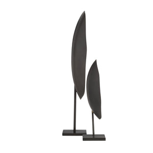 Arteriors - ASI11 - Sculptures, Set of 2 - Jura - Natural Iron