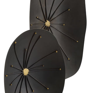 Arteriors - ASI11 - Sculptures, Set of 2 - Jura - Natural Iron