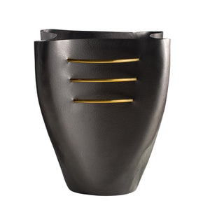 Arteriors - AVI07 - Vase - Jerusha - Blackened
