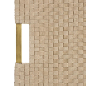 Arteriors - AYI13 - Tray - Kellen - Taupe
