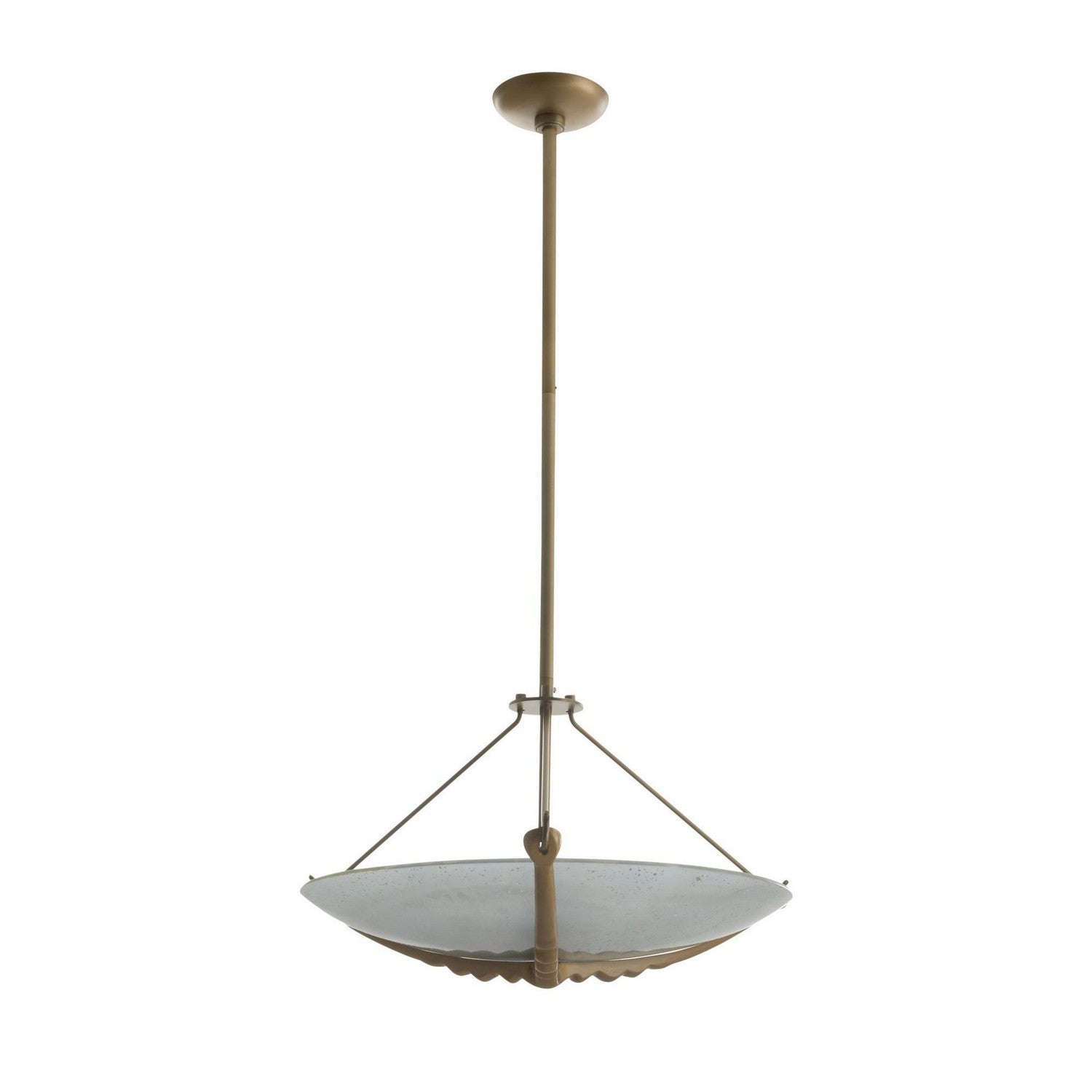 Arteriors - DFI08 - Three Light Semi-Flush Mount - Karlsen - Frosted