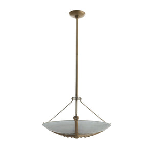 Arteriors - DFI08 - Three Light Semi-Flush Mount - Karlsen - Frosted