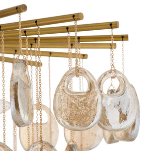 Arteriors - DMC33 - Eight Light Chandelier - Jacqueline - Amber