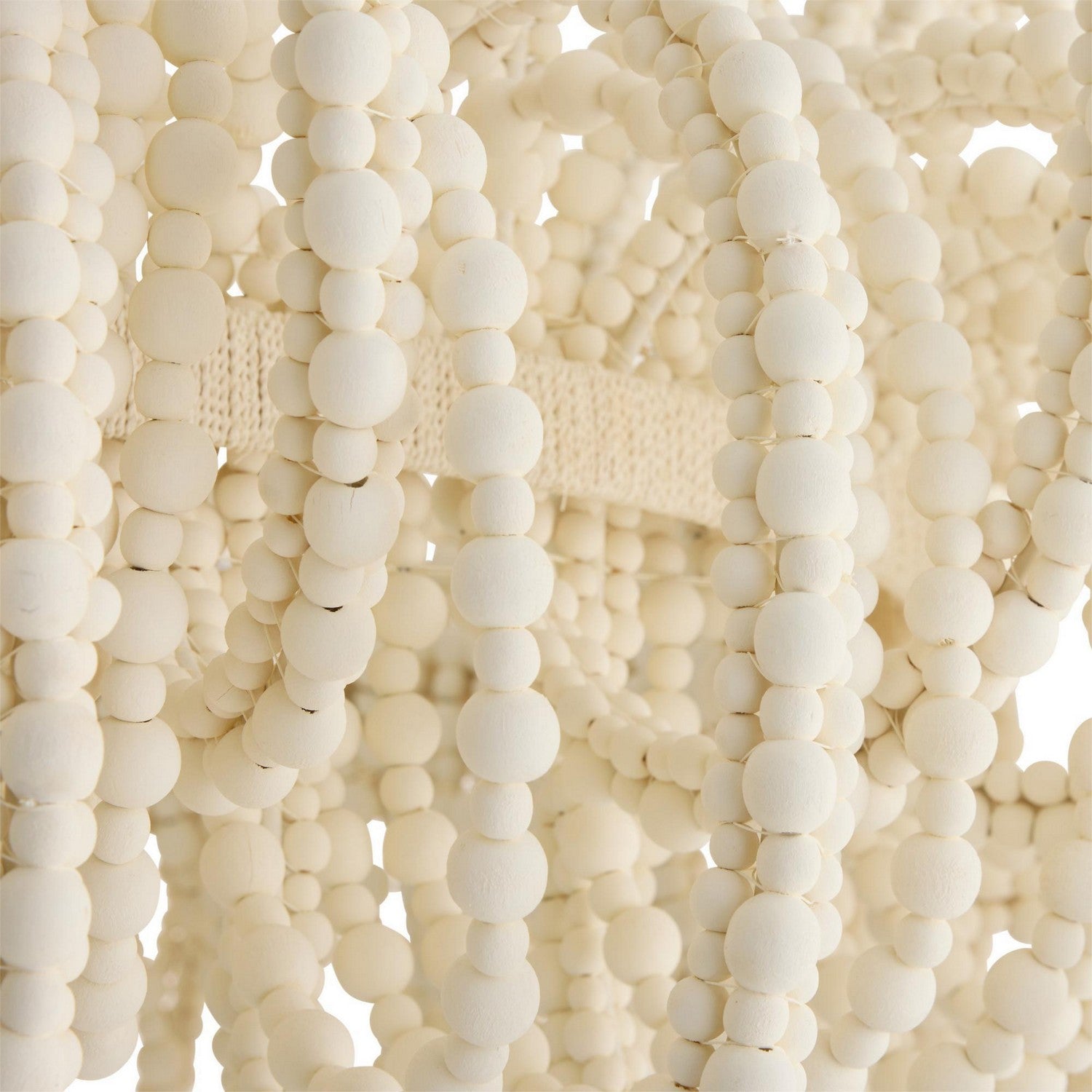 Arteriors - DMS21 - Six Light Chandelier - Keely - White