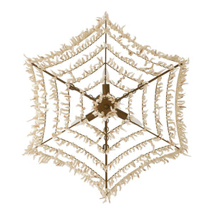 Arteriors - DMS22 - Six Light Chandelier - Josephine - Natural