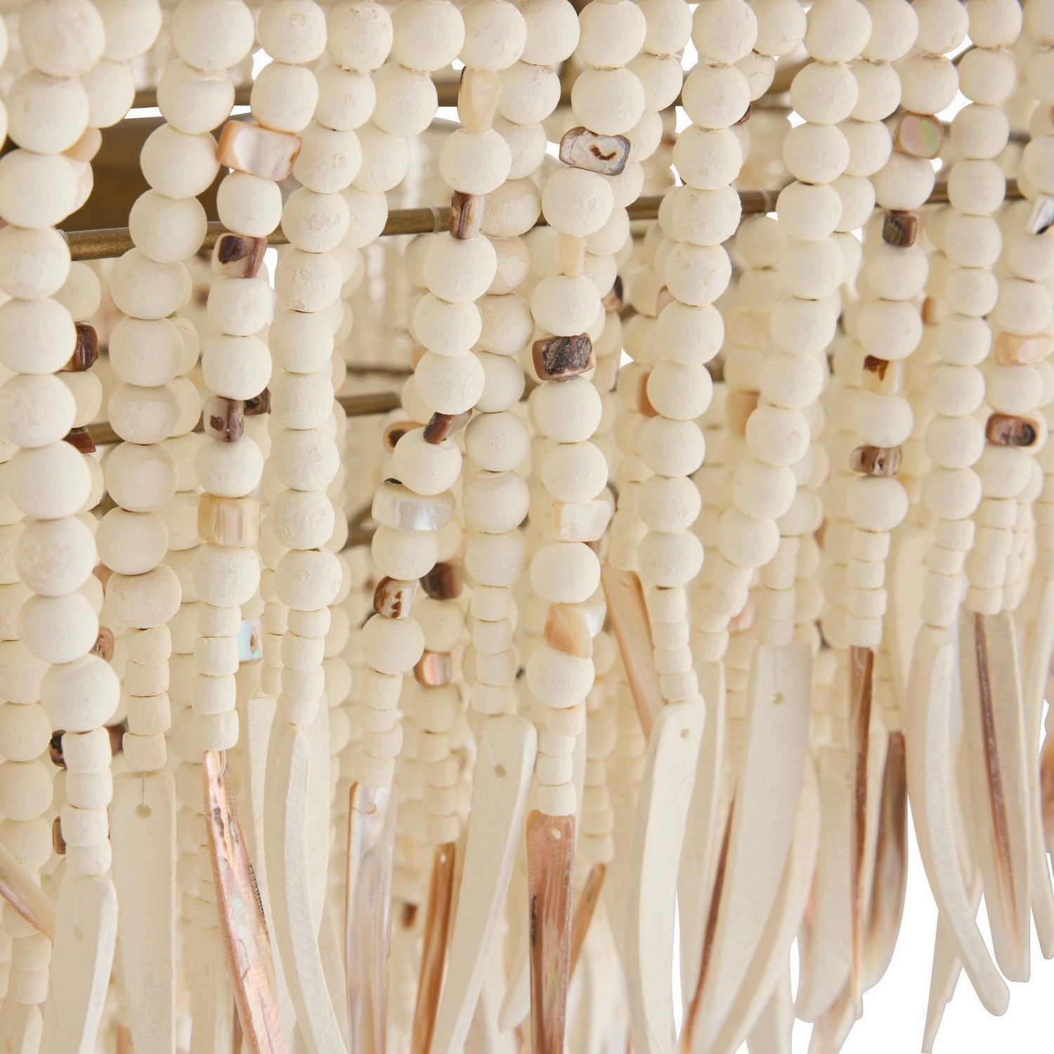 Arteriors - DMS22 - Six Light Chandelier - Josephine - Natural