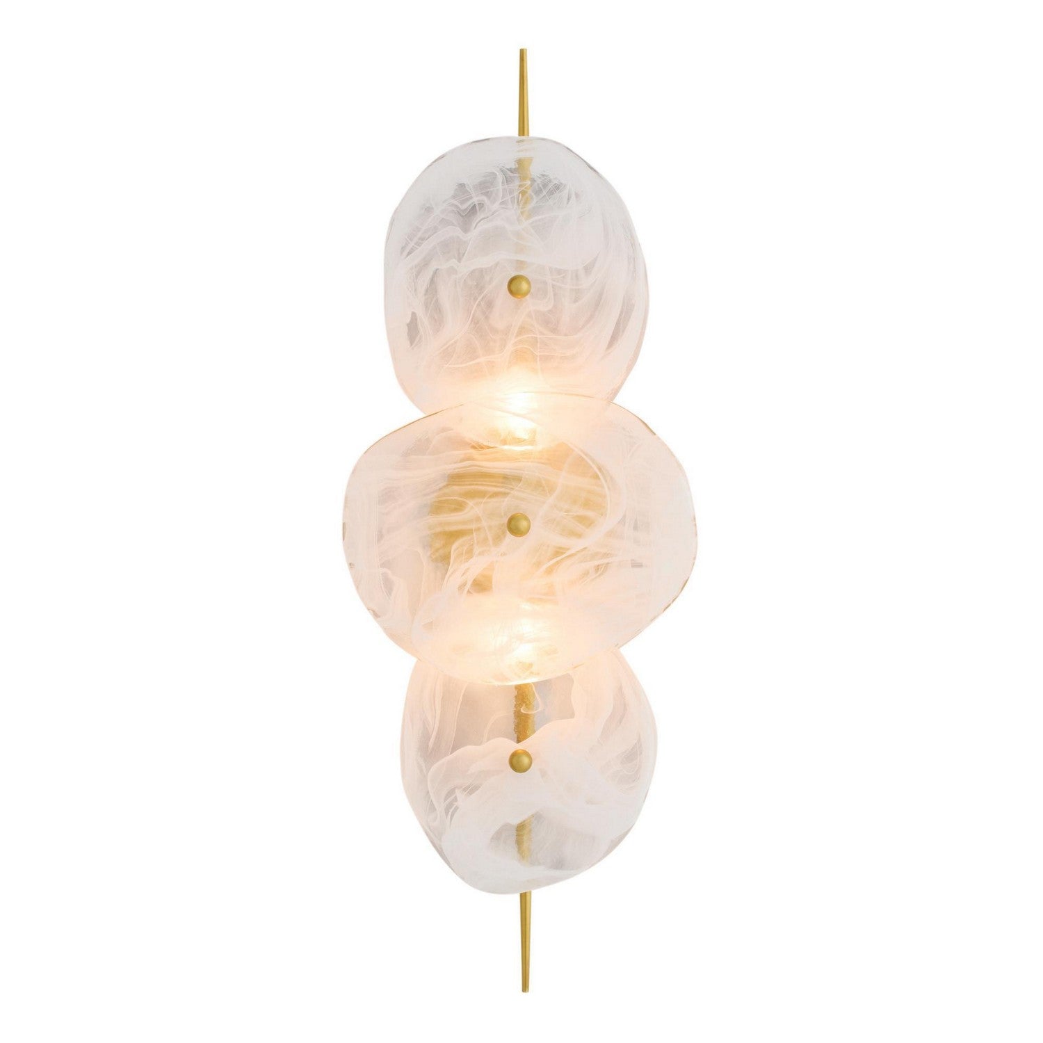 Arteriors - DWC64 - Two Light Wall Sconce - Kylie - White Glaze