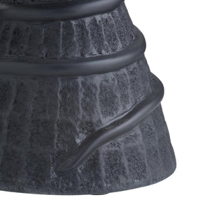 Arteriors - FAS15 - Outdoor Accent Table - Kobra - Black Volcanic Ash