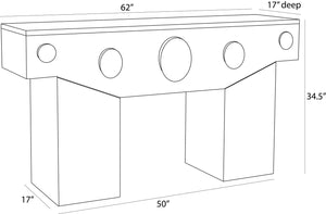Arteriors - FLI13 - Console - Cairo - Umber