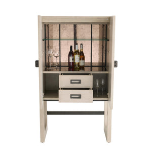 Arteriors - FNS18 - Cocktail Cabinet - Jermaine - Antiqued Amber