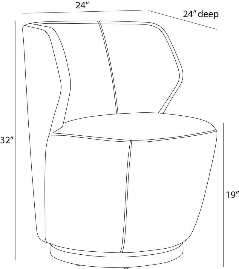 Arteriors - FRU11 - Chair - Poppy - Forest
