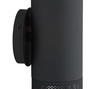 Arteriors - GADWC13 - One Light Outdoor Wall Sconce - Punch - Marine Grade Matte Black