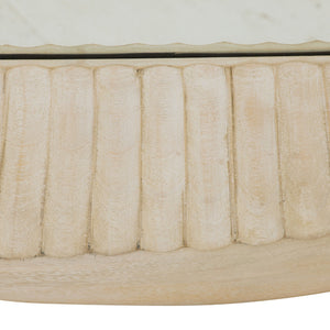 Arteriors - WMI73 - Mirror - Juni - Whitewash