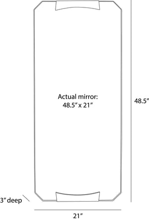 Arteriors - WMI83 - Mirror - Kris - Bronze