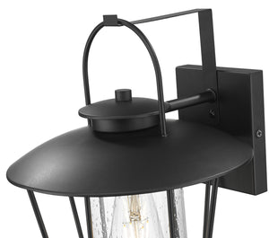 Acclaim Lighting - 1020BK - One Light Wall Lantern - Stockwell - Matte Black