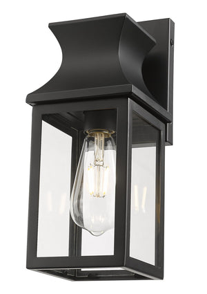 Acclaim Lighting - 1021BK - One Light Wall Lantern - Stockwell - Matte Black