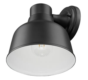 Acclaim Lighting - 1030BK - One Light Wall Lantern - Selden - Matte Black with White Gloss