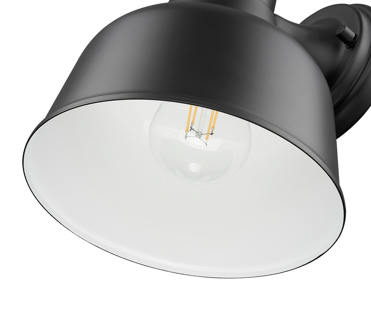 Acclaim Lighting - 1030BK - One Light Wall Lantern - Selden - Matte Black with White Gloss