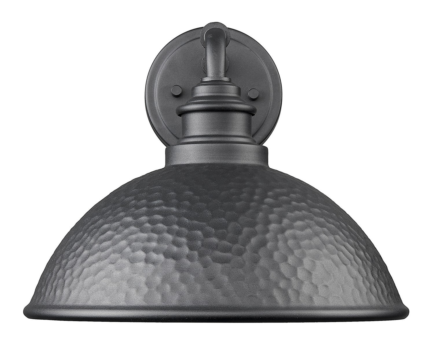 Acclaim Lighting - 1031BK - One Light Wall Lantern - Hammond - Hammered Black with Matte Gold