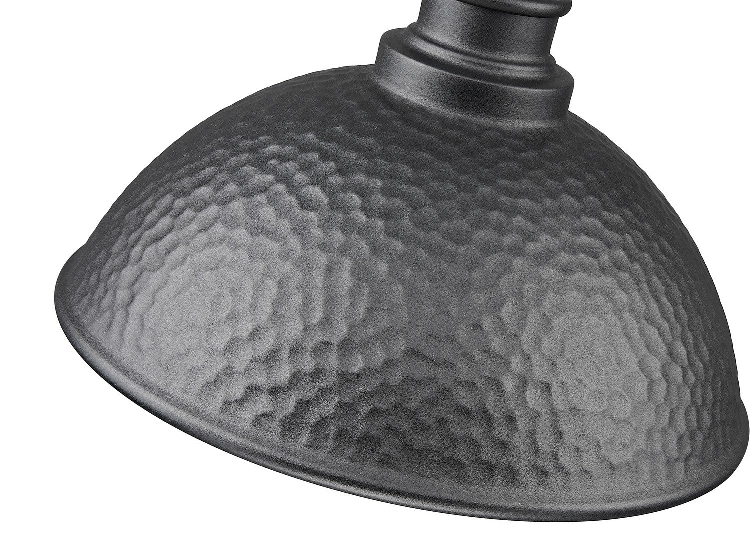 Acclaim Lighting - 1031BK - One Light Wall Lantern - Hammond - Hammered Black with Matte Gold