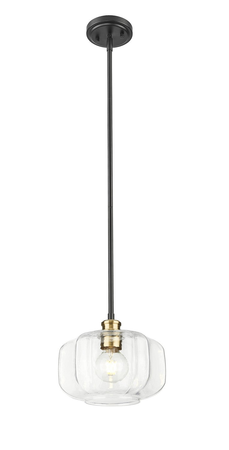 Acclaim Lighting - IN20033BK - One Light Pendant - Oxley - Matte Black and Brass