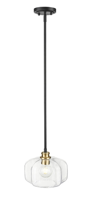 Acclaim Lighting - IN20033BK - One Light Pendant - Oxley - Matte Black and Brass