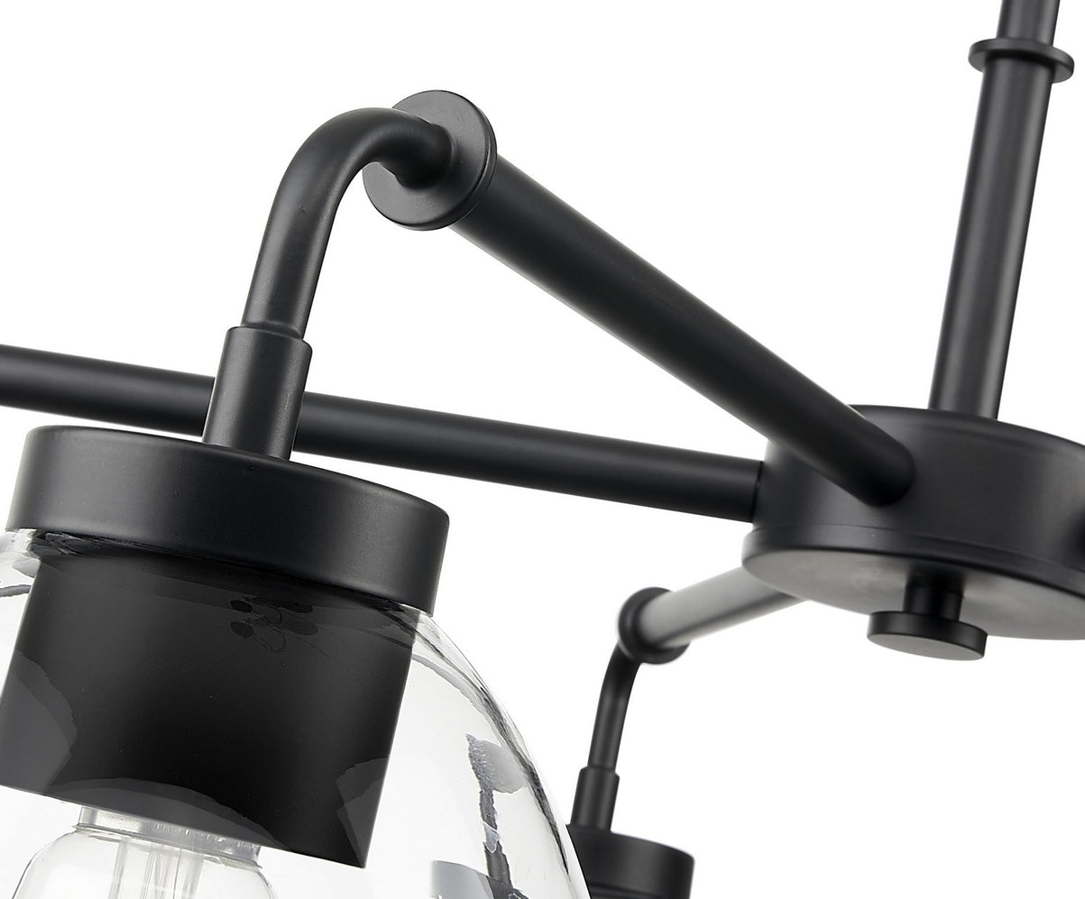 Acclaim Lighting - IN20063BK - Five Light Chandelier - Dawes - Matte Black