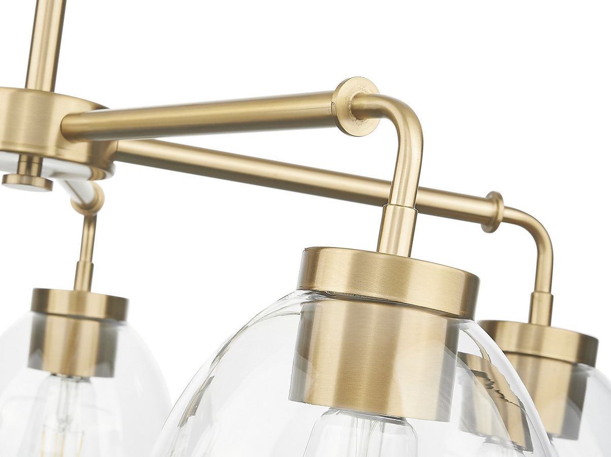 Acclaim Lighting - IN20063BR - Five Light Chandelier - Dawes - Brass