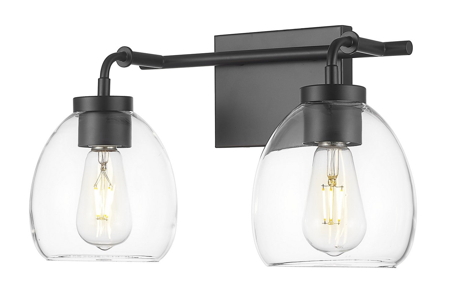 Acclaim Lighting - IN40061BK - Two Light Vanity - Dawes - Matte Black