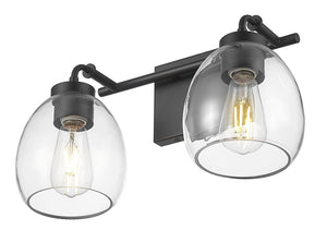 Acclaim Lighting - IN40061BK - Two Light Vanity - Dawes - Matte Black