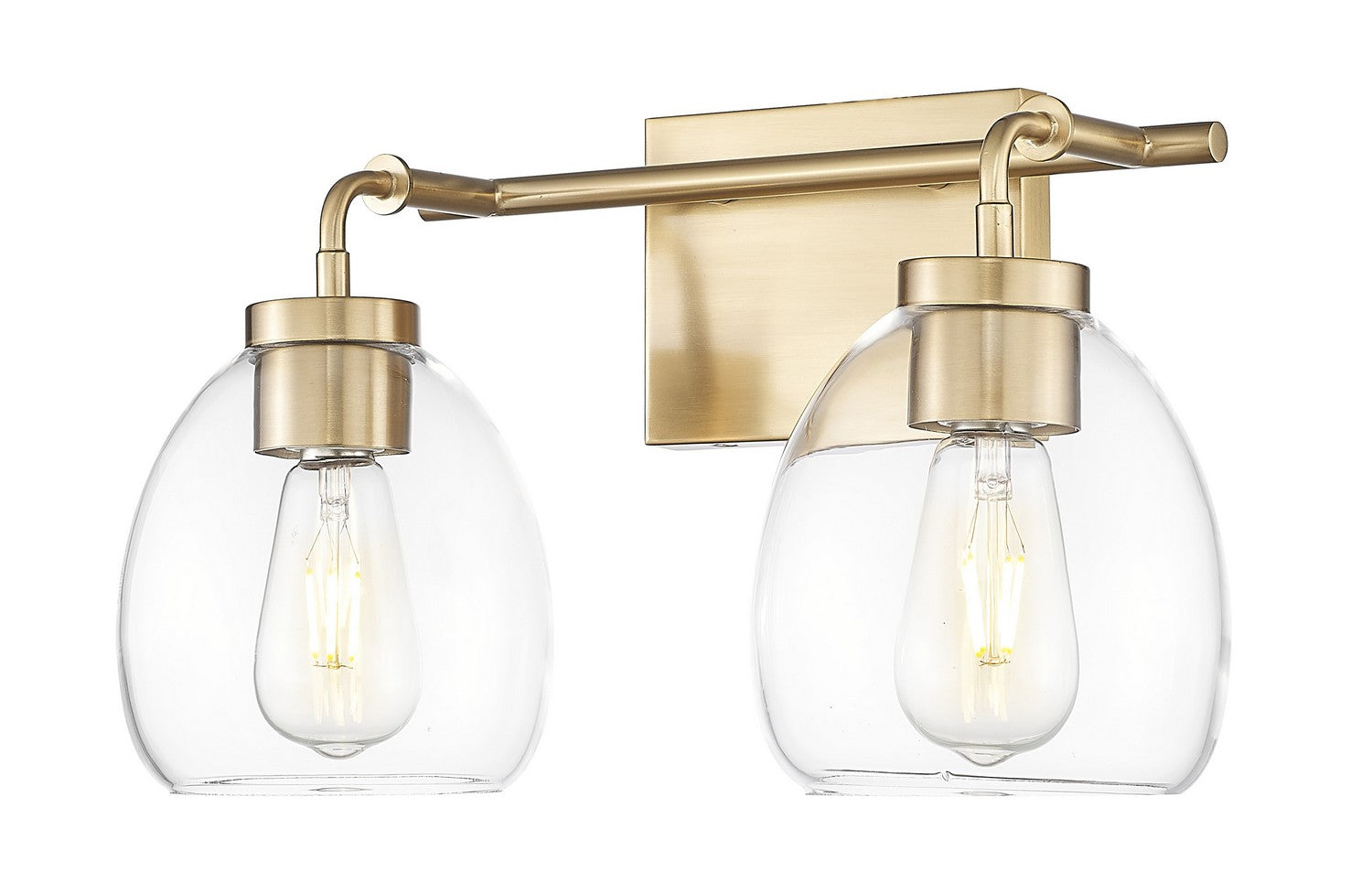 Acclaim Lighting - IN40061BR - Two Light Vanity - Dawes - Brass