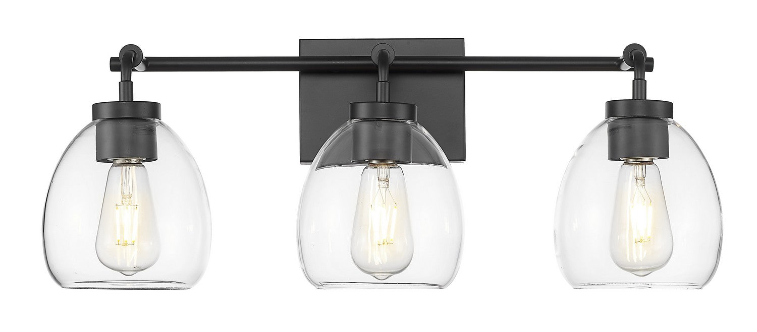 Acclaim Lighting - IN40062BK - Three Light Vanity - Dawes - Matte Black