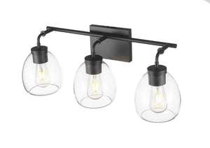 Acclaim Lighting - IN40062BK - Three Light Vanity - Dawes - Matte Black