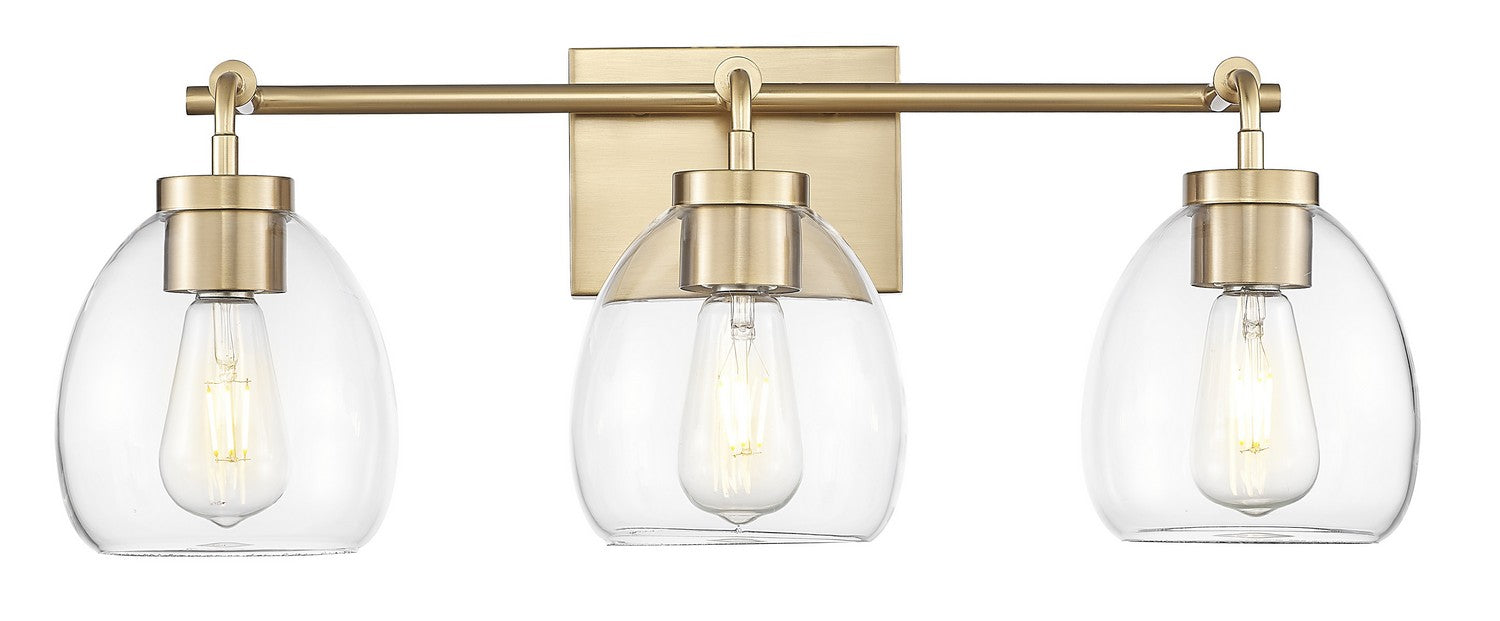 Acclaim Lighting - IN40062BR - Three Light Vanity - Dawes - Brass