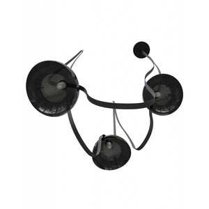 Avenue Lighting - HF7203-G102-BLK - LED Chandelier - Fremont - Black