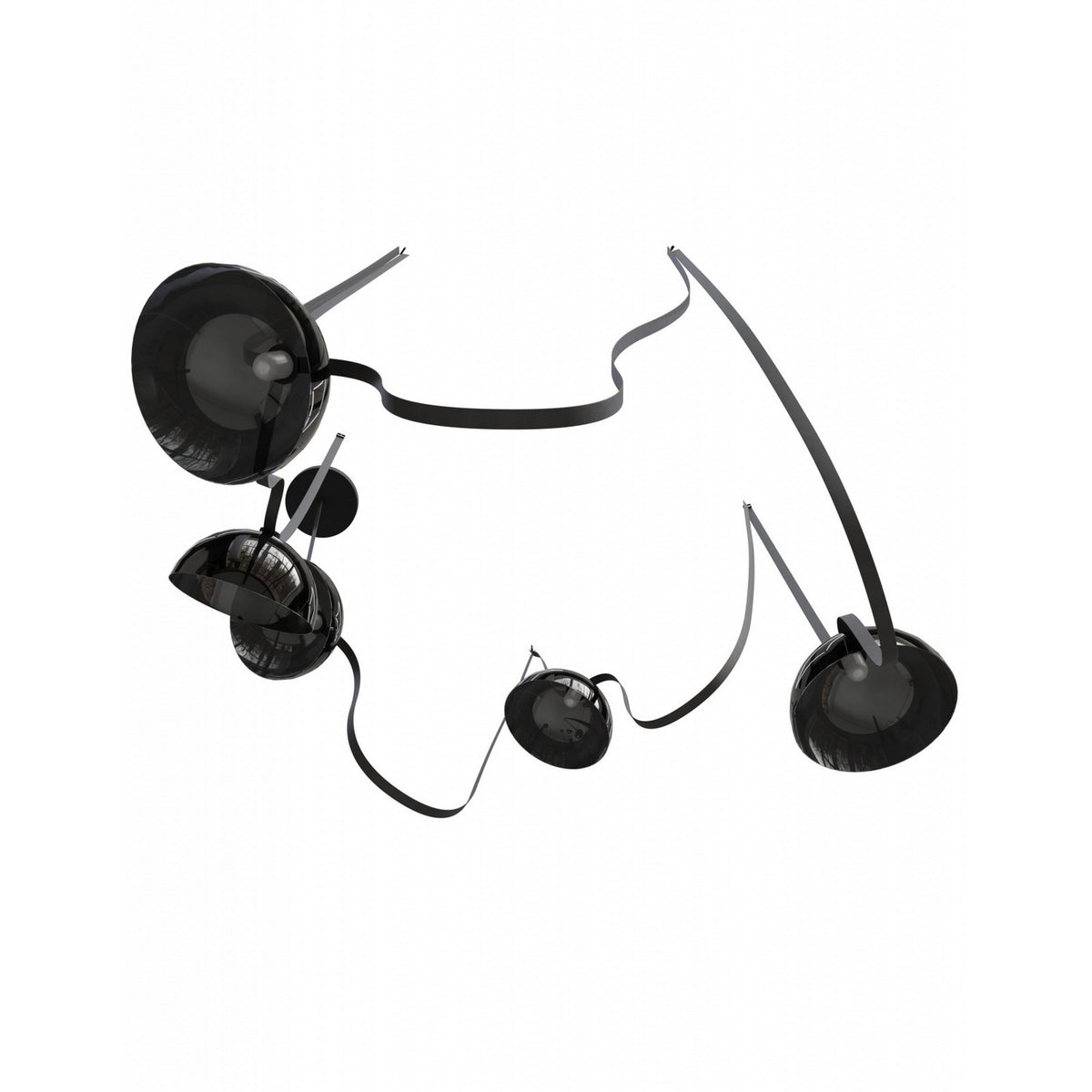 Avenue Lighting - HF7205-G102-BLK - LED Chandelier - Fremont - Black