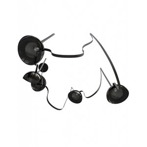Avenue Lighting - HF7205-G102-BLK - LED Chandelier - Fremont - Black
