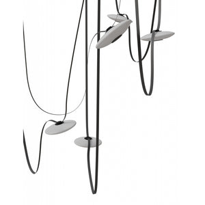 Avenue Lighting - HF7207-G201-BLK - LED Chandelier - Fremont - Black